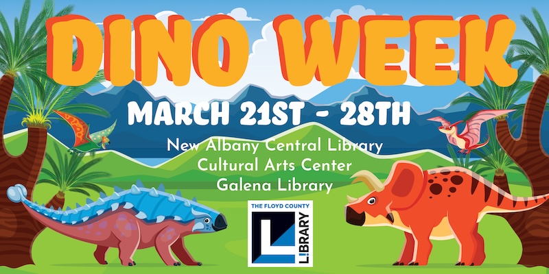 Dino Week at The Floyd County Library