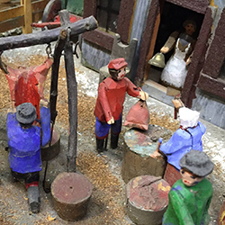 Yenawine Dioramas Community Butchering