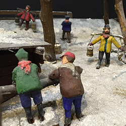 Yenawine Dioramas Maple Sap Collecting