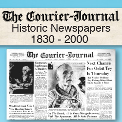 Courier Journal Historic Newspapers