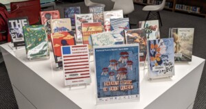 April Poetry Month Display in the Teen Scene