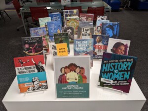 Women's History Month Display