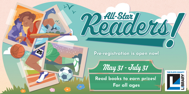 All-Star Readers: Summer Reading Program at The Floyd County Library