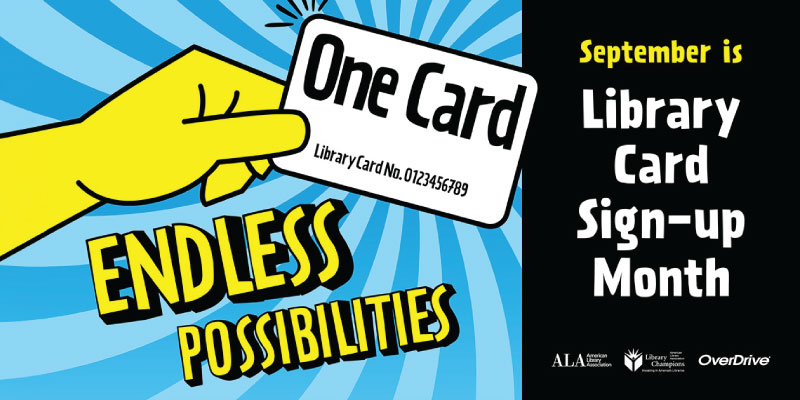 Library Card Sign-Up Month
