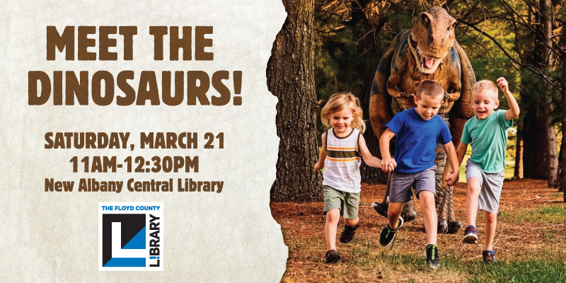 Meet the Dinosaurs! Dino Week at The Floyd County Library